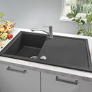 Grohe K400 kitchen sink with drainer