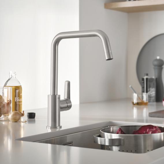 Grohe Start singlelever kitchen mixer tap supersteel Hong Kong