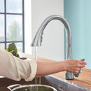 Grohe Zedra Touch the electronic single-lever kitchen mixer tap chrome