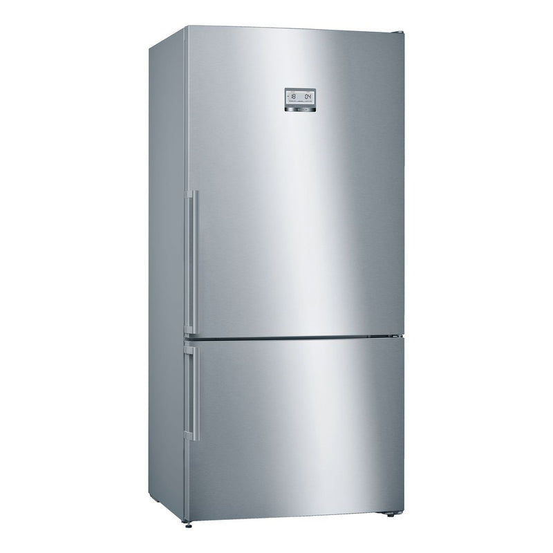 Bosch - Serie | 6 Free-standing Fridge-freezer With Freezer At Bottom 186 x 86 cm Inox-easyclean KGN86AIDP 