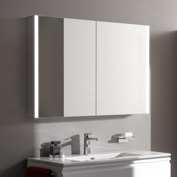 LAUFEN frame 25 mirror cabinet with lighting and 2 doors