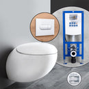 LAUFEN IL BAGNO ALESSI 一套完整的壁掛式馬桶,帶有 neeos 前牆元件、沖水板