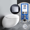 LAUFEN IL BAGNO ALESSI 一套完整的壁掛式馬桶,帶有 neeos 前牆元件、沖水板