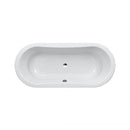 LAUFEN Thallium Duo oval bath, built-in