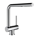 LAUFEN Twinplus single lever kitchen mixer tap, for front-of-window installation, with Eco+