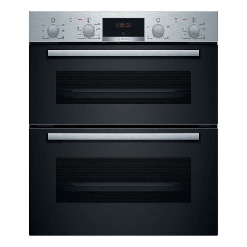 Bosch - Serie | 2 Built-under Double Oven Stainless Steel NBS113BR0B 