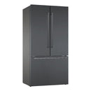 Gaggenau - 200 系列法式門底冷凍櫃,多門 183 x 90.5 公分黑色不銹鋼 RY295350