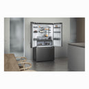 Gaggenau - 200 系列法式門底冷凍櫃,多門 183 x 90.5 公分黑色不銹鋼 RY295350