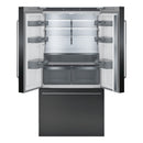 Gaggenau - 200 系列法式門底冷凍櫃,多門 183 x 90.5 公分黑色不銹鋼 RY295350