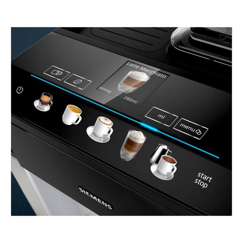Siemens - Fully Automatic Coffee Machine EQ.500 Integral Silver TQ503GB1 