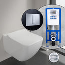 Villeroy & Boch Collaro complete SET wall-mounted toilet with neeos pre-wall element, flush plate