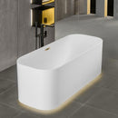 Villeroy & Boch Finion freestanding oval bath with Emotion function