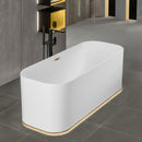 Villeroy & Boch Finion freestanding oval bath with Emotion function