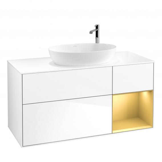 Villeroy & Boch Finion vanity unit for countertop washbasin with 3 pull-out compartments, rack element right