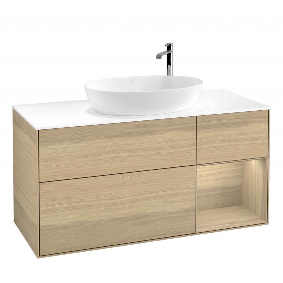 Villeroy & Boch Finion vanity unit for countertop washbasin with 3 pull-out compartments, rack element right