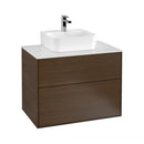 Villeroy & Boch Finion vanity unit for hand washbasin with 2 pull-out compartments