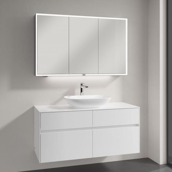 Villeroy & Boch Loop & Friends countertop washbasin with Embrace vanity unit and My View Now mirror cabinet