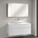 Villeroy & Boch My Nature countertop washbasin with Embrace vanity unit and My View 14 mirror cabinet