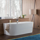 Villeroy & Boch Oberon 2.0 back-to-wall bath with panelling
