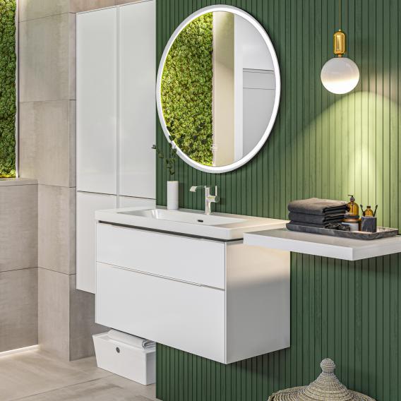 Villeroy & Boch Subway 3.0 washbasin with vanity unit with mirror