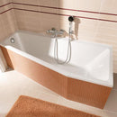 Villeroy & Boch Subway compact bath, built-in white