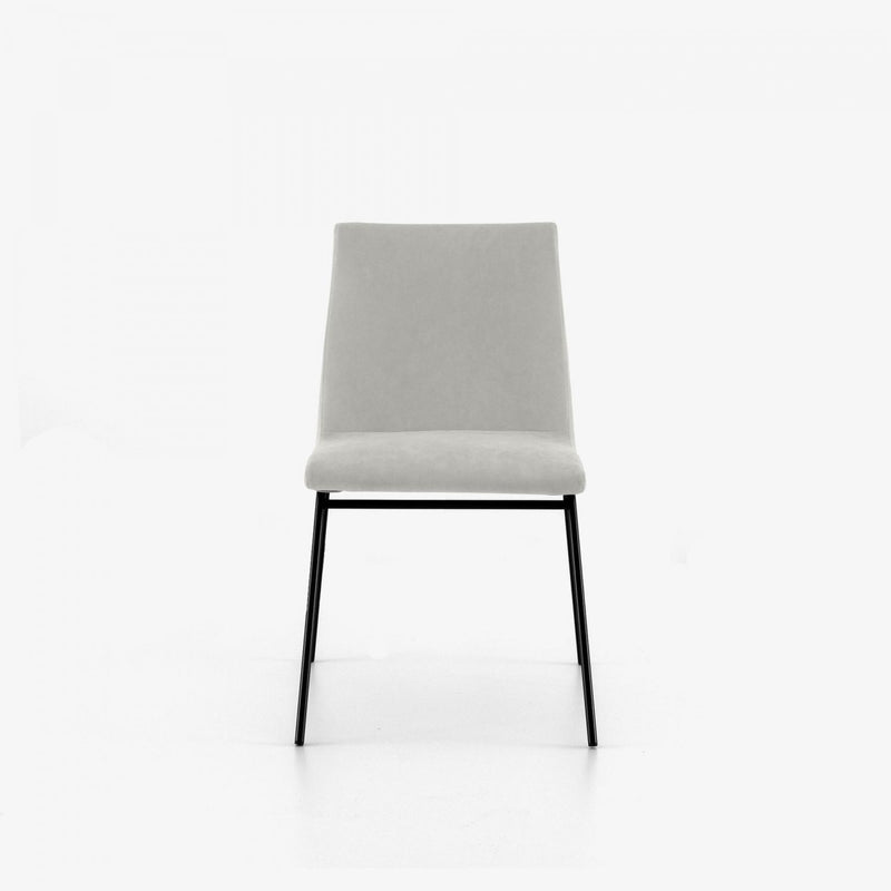 LIGNE ROSET DINING CHAIR BASE IN SATIN-FINISH BLACK LACQUER TV