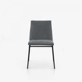 LIGNE ROSET DINING CHAIR BASE IN SATIN-FINISH BLACK LACQUER TV