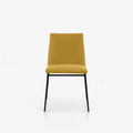 LIGNE ROSET DINING CHAIR BASE IN SATIN-FINISH BLACK LACQUER TV