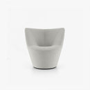 LIGNE ROSET 低靠背旋轉扶手椅 ANDA