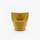 LIGNE ROSET 低靠背旋轉扶手椅 ANDA