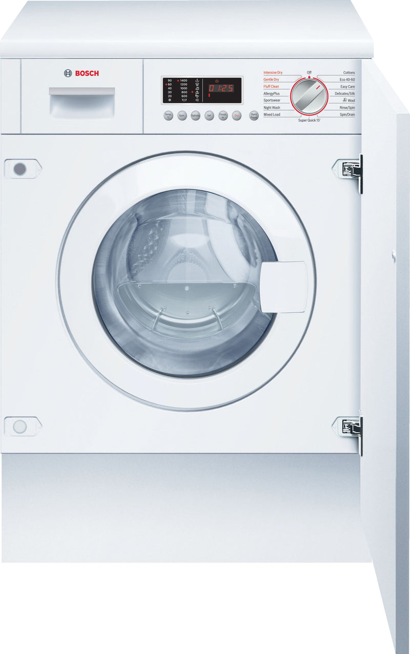 Bosch - Series 6 Washer dryer 7/4 kg WKD28543GB