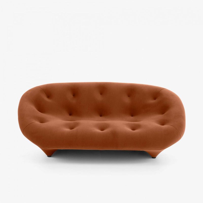 LIGNE ROSET MEDIUM SOFA HIGH BACK PLOUM