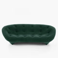 LIGNE ROSET SOFA HIGH BACK PLOUM