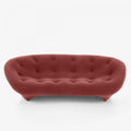 LIGNE ROSET SOFA HIGH BACK PLOUM