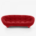 LIGNE ROSET SOFA HIGH BACK PLOUM