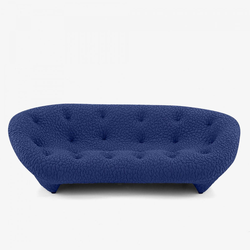 LIGNE ROSET SOFA HIGH BACK PLOUM