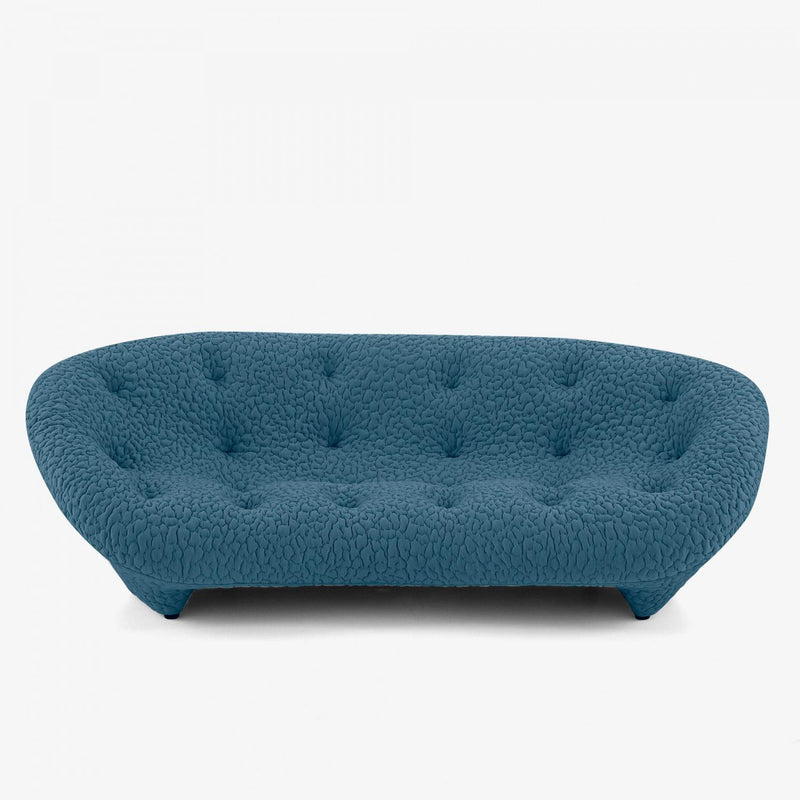 LIGNE ROSET SOFA HIGH BACK PLOUM