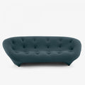 LIGNE ROSET SOFA HIGH BACK PLOUM