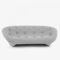 LIGNE ROSET SOFA HIGH BACK PLOUM