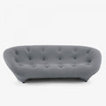 LIGNE ROSET SOFA HIGH BACK PLOUM