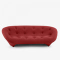 LIGNE ROSET SOFA HIGH BACK PLOUM