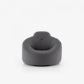 LIGNE ROSET SWIVELLING ARMCHAIR HIGH BACK PUMPKIN