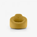 LIGNE ROSET SWIVELLING ARMCHAIR HIGH BACK PUMPKIN