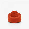 LIGNE ROSET SWIVELLING ARMCHAIR HIGH BACK PUMPKIN