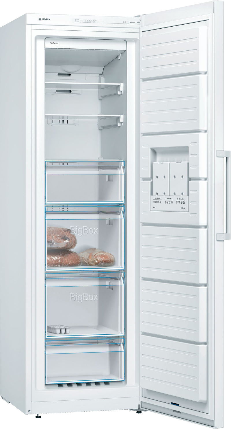 Bosch - Serie | 4 Free-standing Freezer 186 x 60 cm White GSN36VWFPG