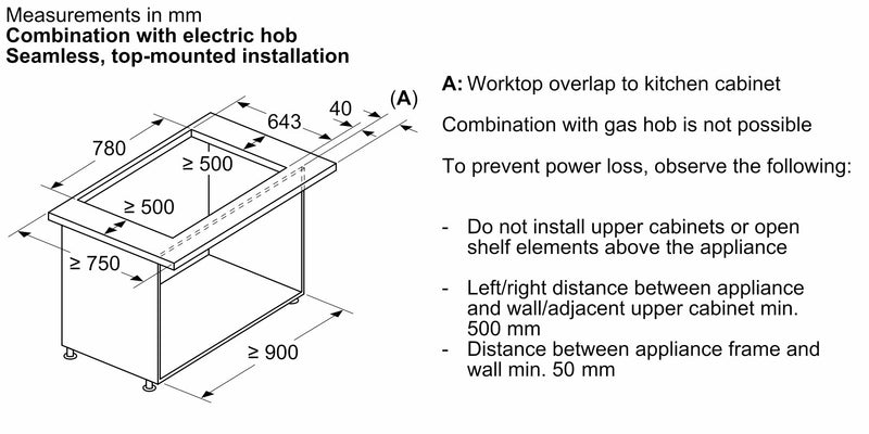 Bosch - 系列 8 下吸式油煙機 80 公分透明玻璃 DDW88MM60B