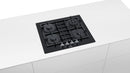 Bosch - Series 4 Gas hob 60 cm Tempered glass, Black PNP6B6B90
