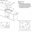 Siemens - iQ700 Induction hob with integrated ventilation system 80 cm flush mount EX807NX68E