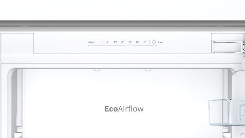 Bosch - 系列 2 內置冷藏冷凍櫃，冷凍室位於底部 177.2 x 54.1 公分平鉸鏈 KIN86NFE0G