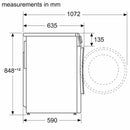 Siemens - iQ500 Washer dryer 9/6 kg 1400 rpm WN44G290GB